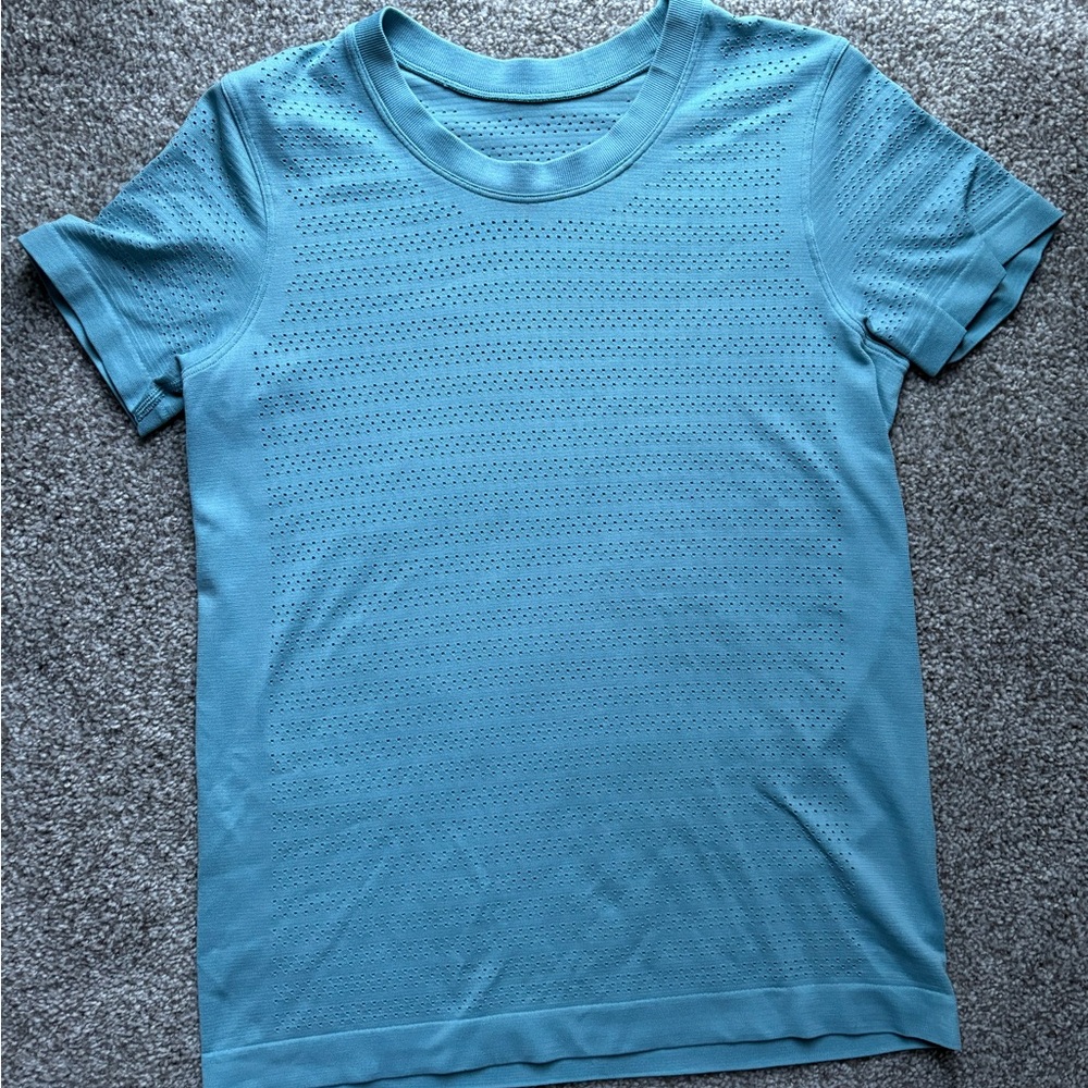 lululemon Blue Workout Top